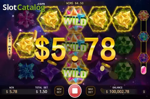 Win screen 3. Lucky Star (KA Gaming) slot