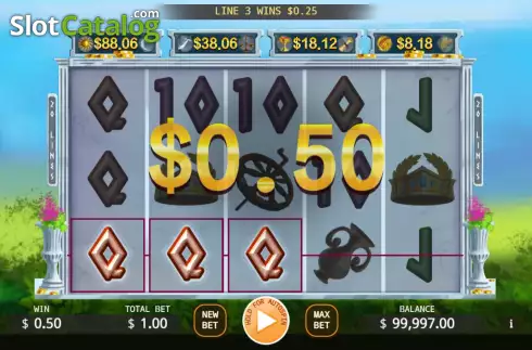 Win screen. Fortuna (KA Gaming) slot