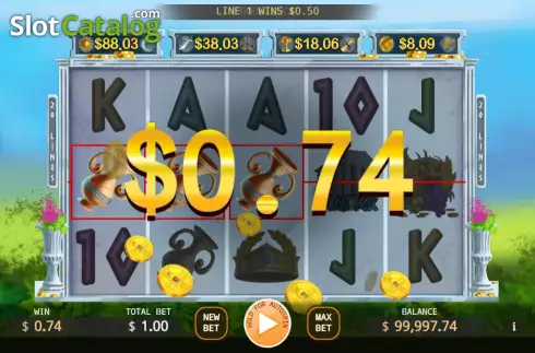 Win screen 2. Fortuna (KA Gaming) slot