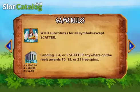 Game Rules screen 2. Fortuna (KA Gaming) slot