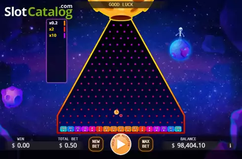 画面3. PlinkoS (KA Gaming) カジノスロット