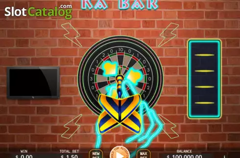 Game screen. Darts Champion (KA Gaming) slot