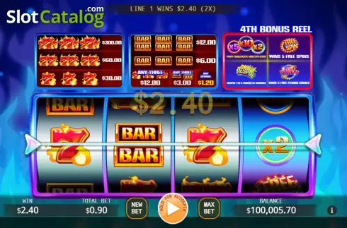 Win Screen. Bonus Mania Plinko slot