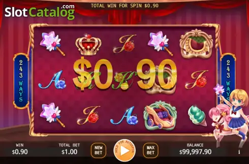 Schermo3. Magic Carousel slot