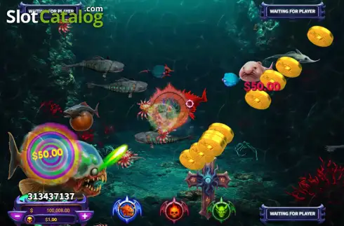 Écran3. Hell Deep Sea Machine à sous