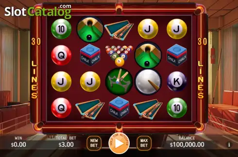 Schermo2. Pool Master slot