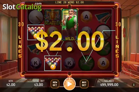 Schermo3. Pool Master slot
