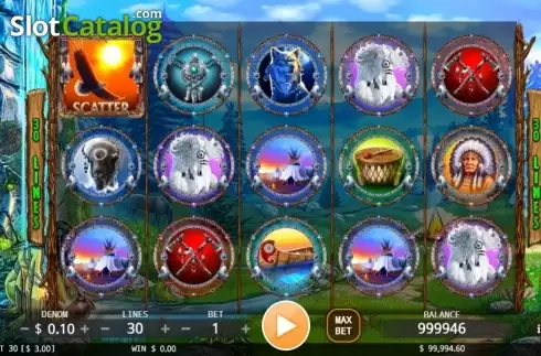 Reel screen. Dream Catcher (KA Gaming) slot