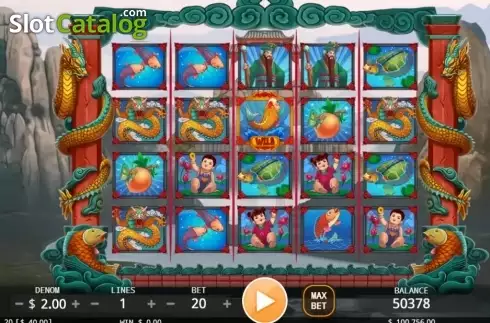 Skärmdump3. Dragon Gate (KA Gaming) slot