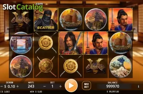 Captura de tela2. Samurai Way slot