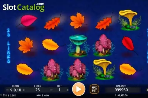 画面5. Trippy Mushrooms カジノスロット