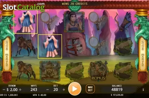 Bildschirm7. Hua Mulan (Ka Gaming) slot