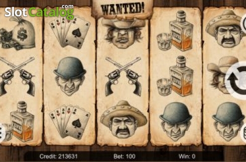 Captura de tela2. Wanted (Kajot Games) slot