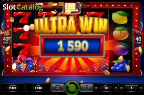 Ultra Win. Super Joker 40 (Kajot Games) slot
