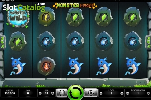 Reel Screen. Monster Slot slot