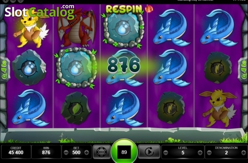 Bildschirm4. Monster Slot slot