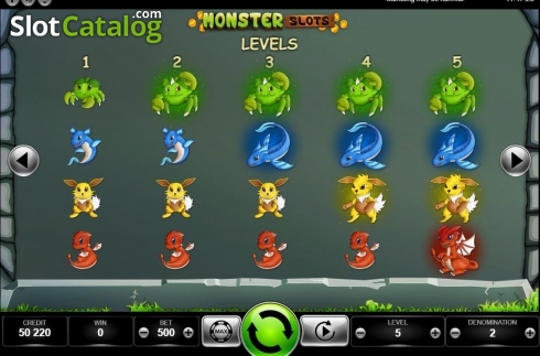 Bildschirm8. Monster Slot slot