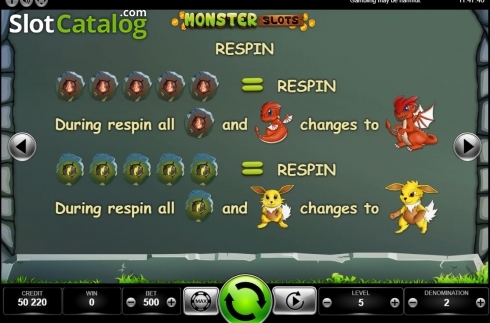 Captura de tela9. Monster Slot slot