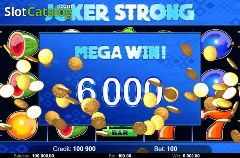 Mega Win. Joker Strong slot