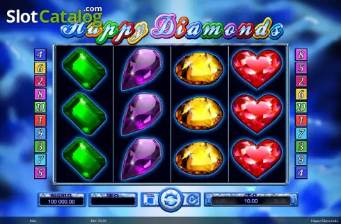 Ecran2. Happy Diamonds slot
