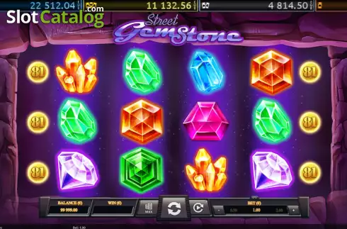 Schermo2. Gem Stone Street slot