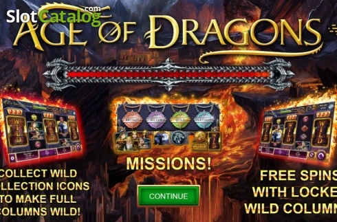 Ecran5. Age of Dragons slot