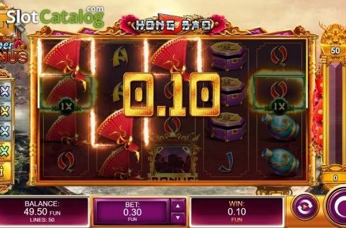 Win Screen. Hong Bao slot