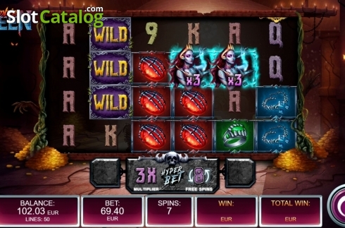 Free Spins 2. Zombie Queen slot