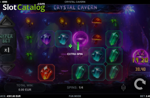 Ekran8. Crystal Cavern yuvası