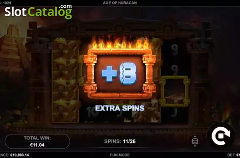 Free Spins 3. Age of Huracan slot