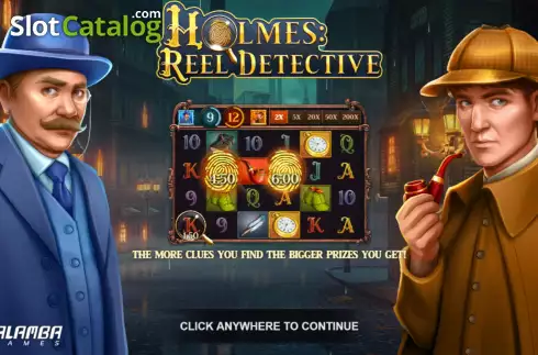 Skärmdump2. Holmes: Reel Detective slot