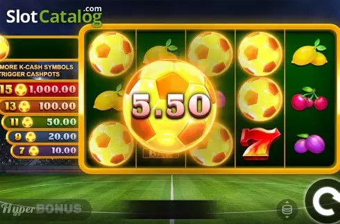 Win Screen 3. Football Blast slot