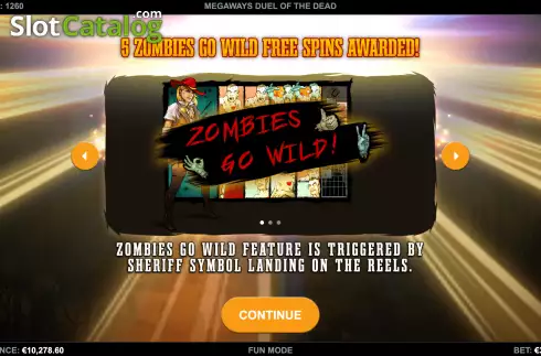Free Spins 1. Duel Of The Dead Megaways slot