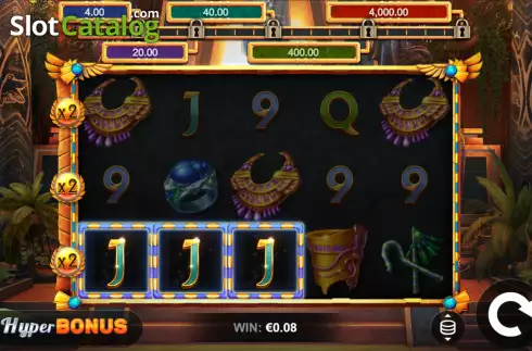 Win screen 2. Pharaohs Reign Mini-max slot