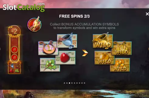 Free Spins screen 2. Midas Treasure Mini-max slot