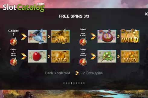 Free Spins screen 3. Midas Treasure Mini-max slot