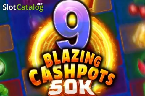 9 Blazing Cashpots 50k Λογότυπο