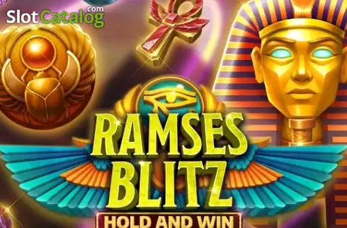 Ramses Blitz Hold and Win ロゴ