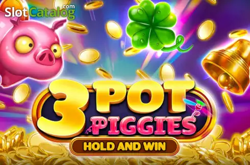 3 Pot Piggies Hold and Win Tragamonedas 