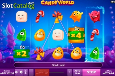 Win Screen 5. Candy World (Rakki) slot