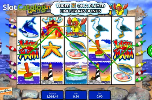 Captura de tela4. Lucky Larry's Lobstermania (King Show Games) slot