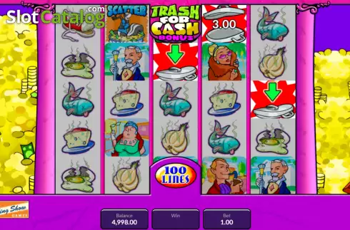 Bonus Game Pick Object Win Screen 2. Stinkin' Rich (King Show Games) slot