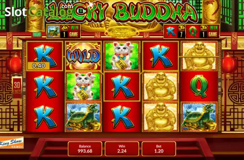 Win screen 2. Lucky Buddha slot