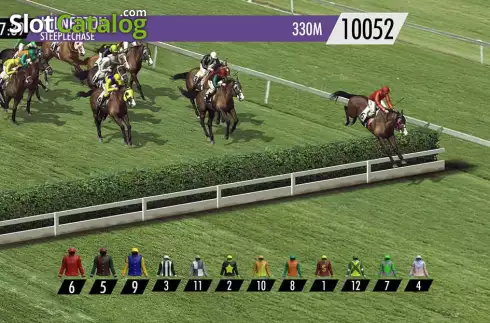 Game screen 4. Steeple Chase slot