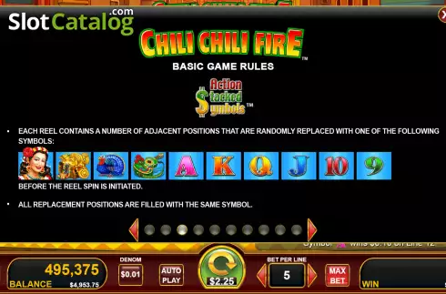 Captura de tela5. Chili Chili Fire slot