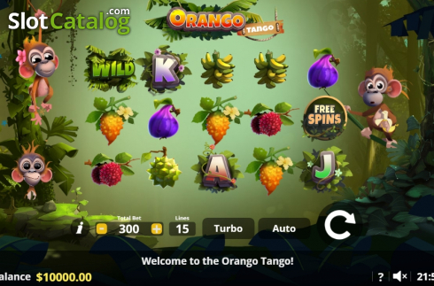 Bildschirm2. Orango Tango slot