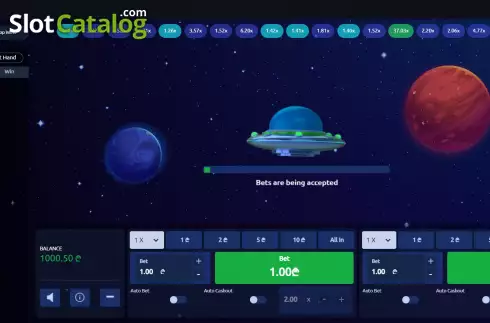 Bildschirm2. UFO (Lambda Gaming) slot