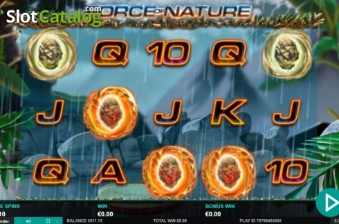 Schermo6. Force of Nature slot