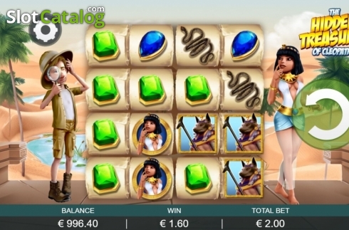 Bildschirm4. The Hidden Treasure of Cleopatra slot