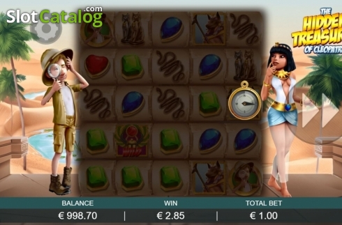 Bildschirm8. The Hidden Treasure of Cleopatra slot